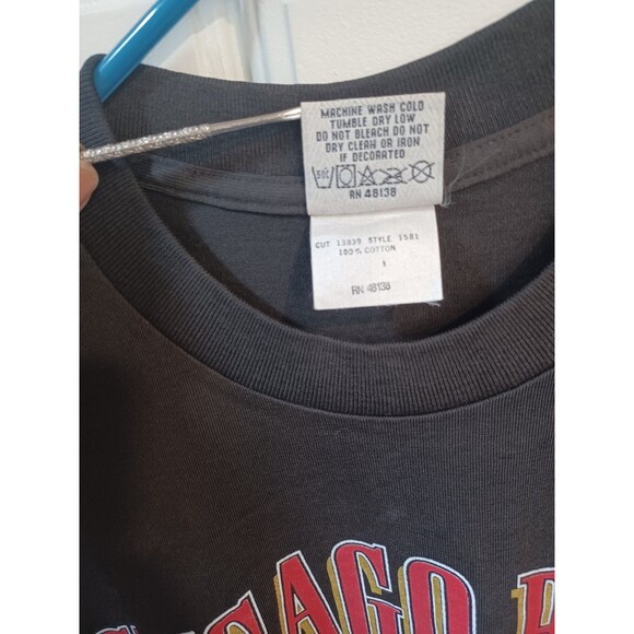 VTG CHGO BULLS NUTMEG MILLS JERSEY NWOT 1992 BACK TO BACK WORLD CHAMP MENS XL - Picture 10 of 13